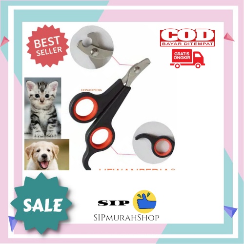 Gunting Kuku Anjing Kucing Hewan Pet Nail Clipper Dog Cat Grooming / Gunting Kuku Kucing / Anjing - Bahan Stainless Steel Gunting Kuku Kucing Pet Nail Clipper Trimmer Alat Grooming Kucing Stainless Steel Pet Care Gunting Pemotong Kuku Kucing Kelinci