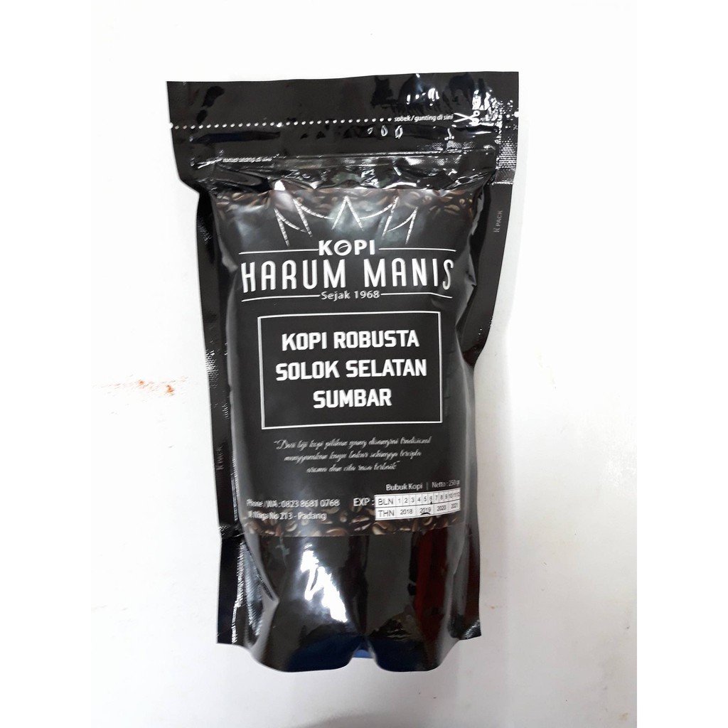 

Kopi Robusta Solok Selatan HARUM MANIS