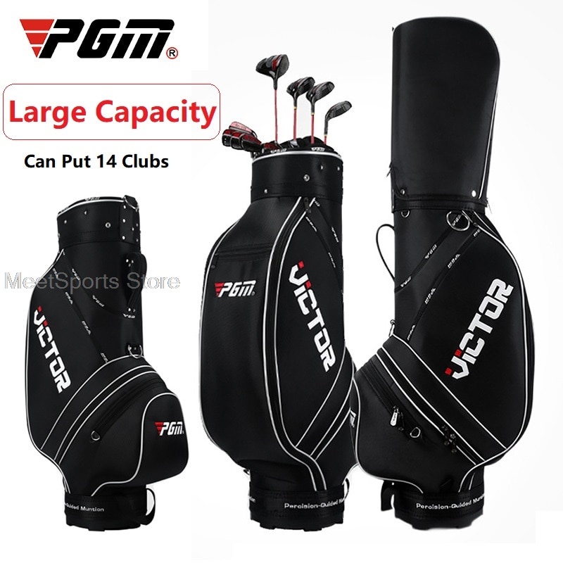 PREORDER Pgm Paket Olahraga Golf Tas Troli Caddy Travel Standar Tas Staf Bola Golf Capcity Besar