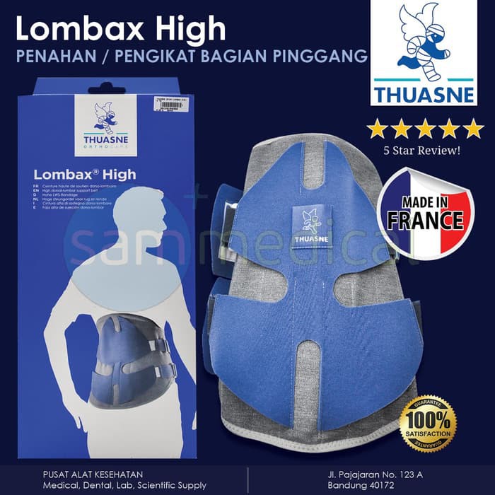 Medica - Thuasne Ceint Lombax High   KORSET HNP LBP PENYANGGA TULANG BELAKANG   SIZE XL