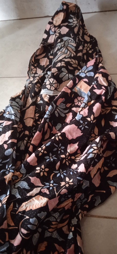 Gamis Cardi Hoodie Tiganegri / Long Hoodie Bacarat Tiga Nagari