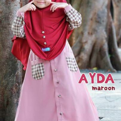 SETELAN GAMIS ANAK  - SETELAN GAMIS ANAK - SET AYDA