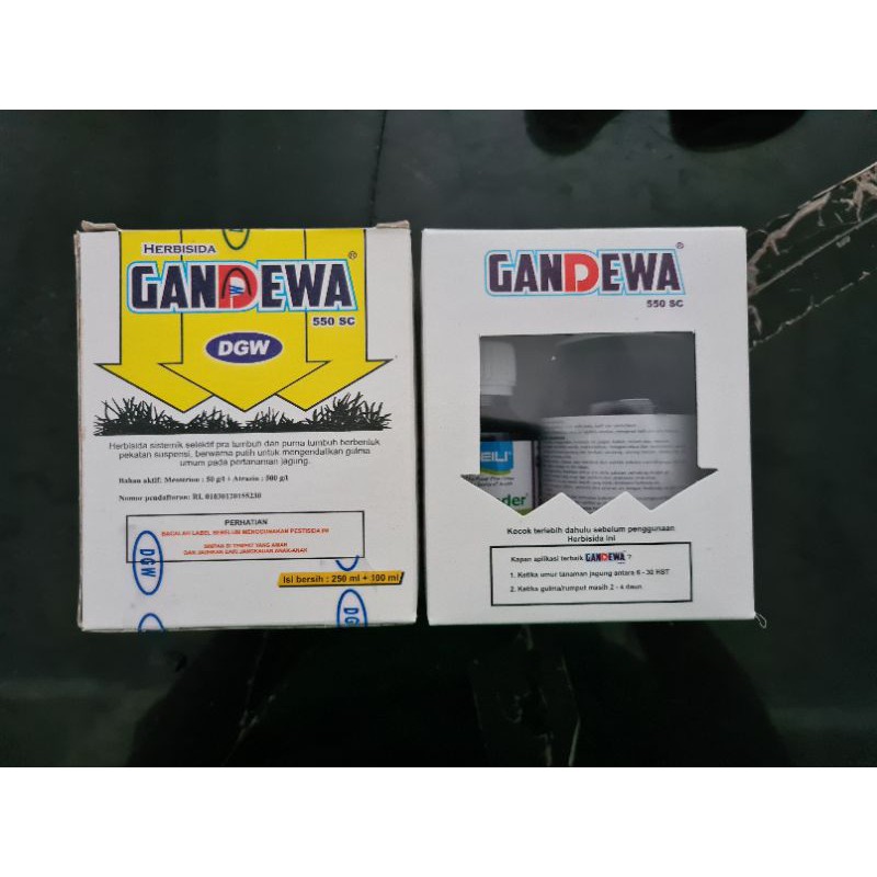 Paket Herbisida Selektif Jagung GANDEWA  550SC  250ML 100ML