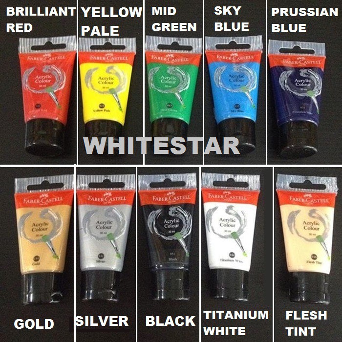 

cat acrylic colour faber castell 30 ml