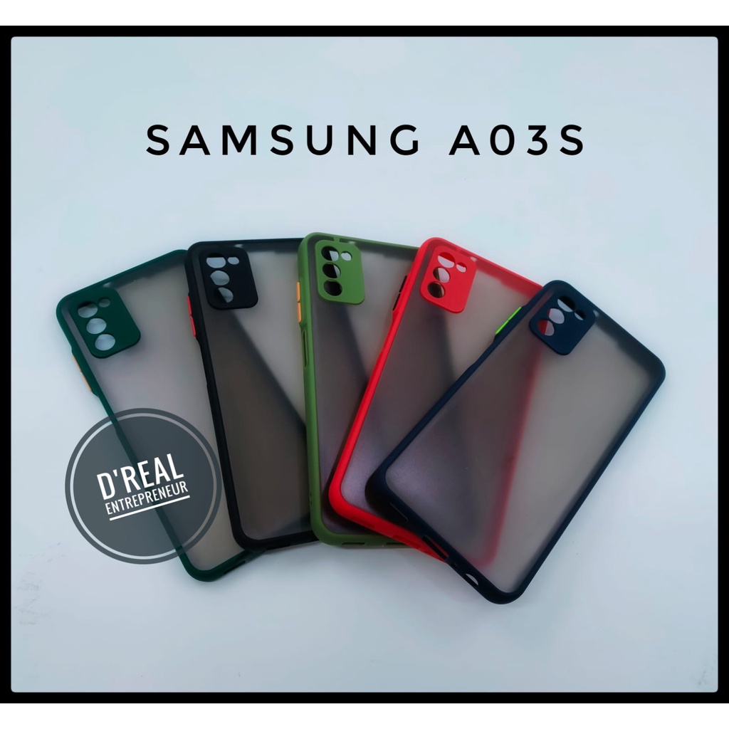 SoftCase / Case Samsung M03S Dove Matte Transparan Slim Fuze My Choice