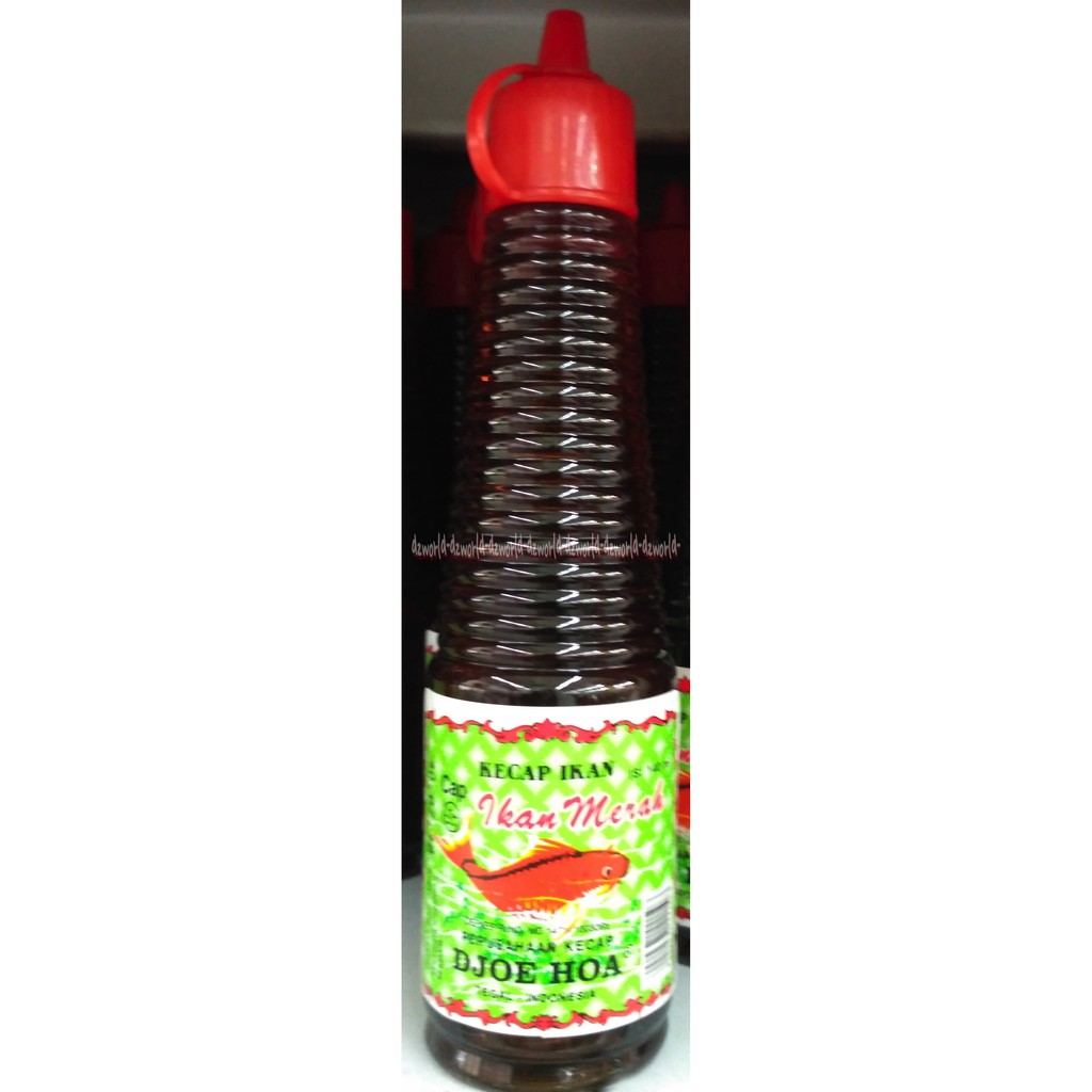 Kecap Ikan Ikan Merah Djoe Hoa Botol Plastik DjoeHoa 140ml