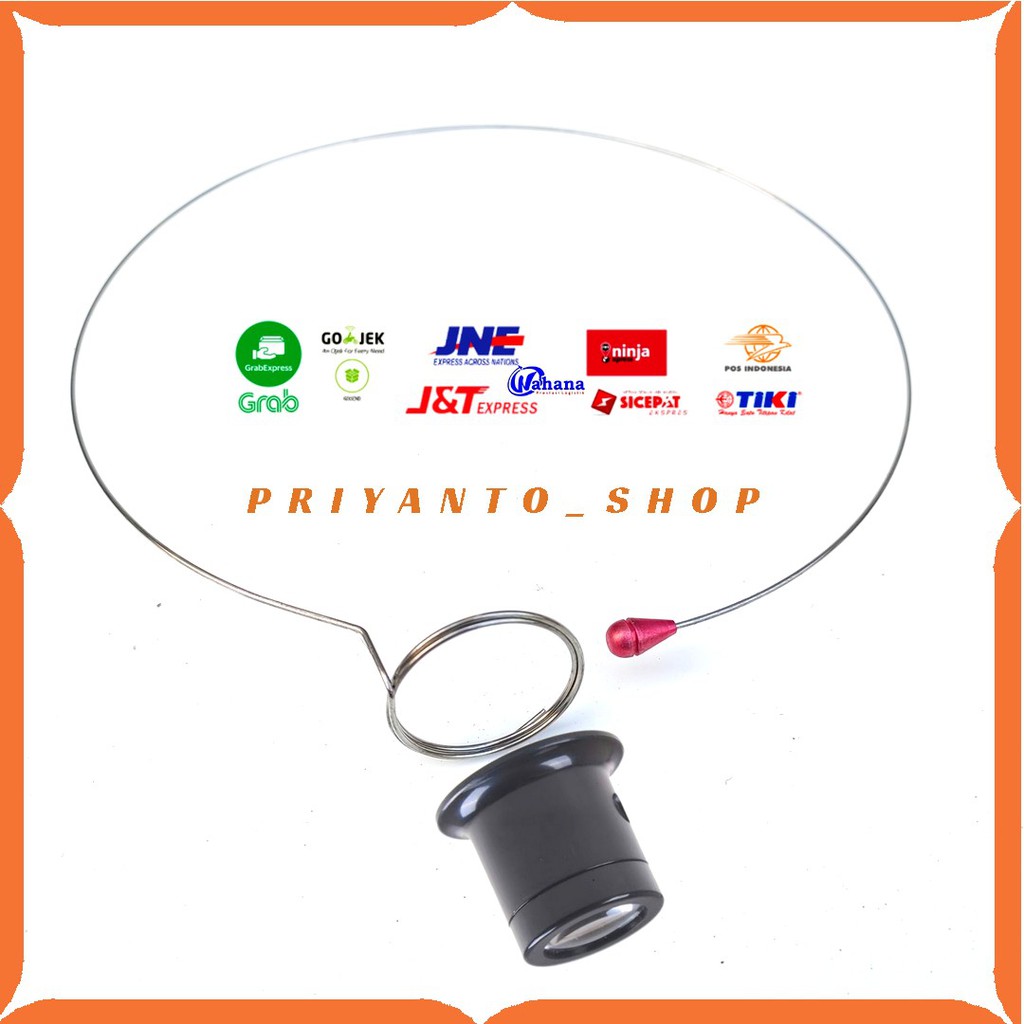 Kawat Eye loop kaca pembesar Alat Service servis jam tangan