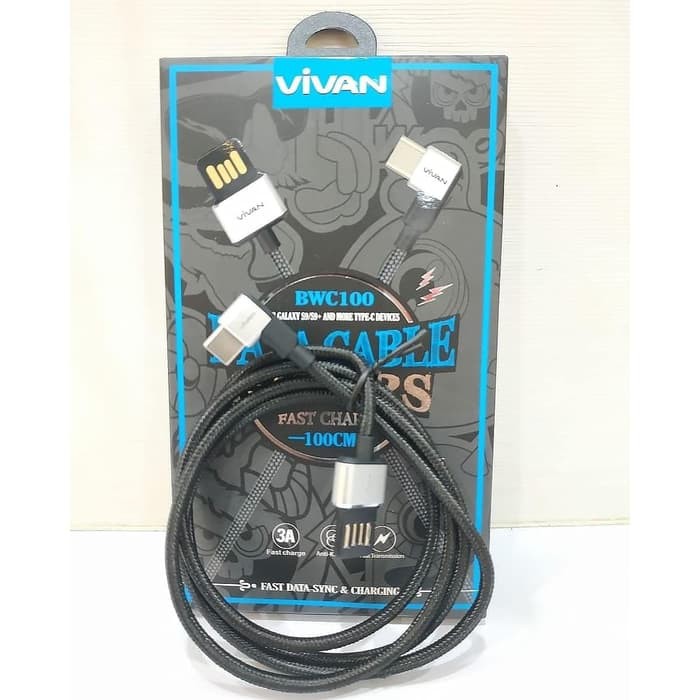 Vivan Data Cable Gamers for TYPE-C Fast Charge BWC100