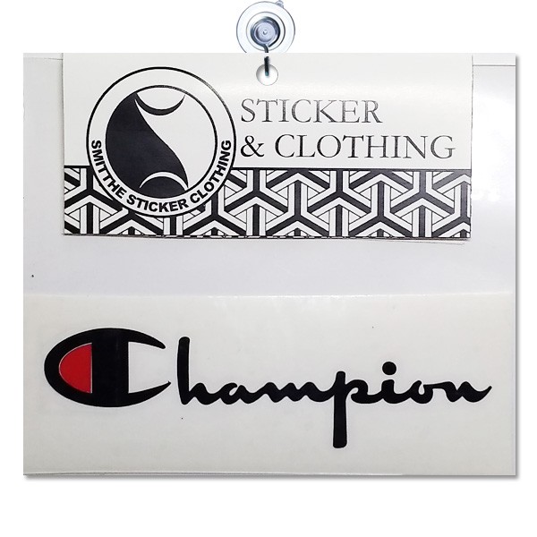 Stiker Champion 2W Cutting Sticker untuk aksesoris Mobil Motor