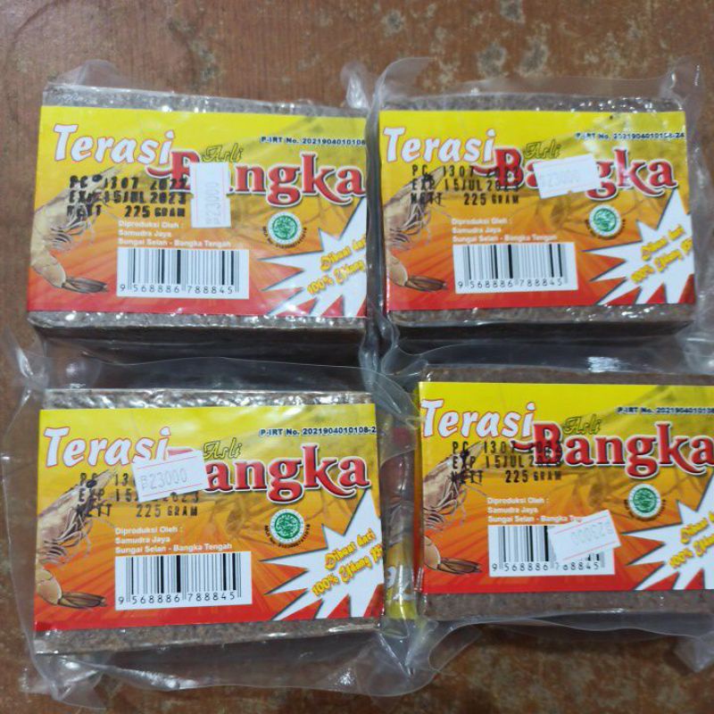 

TRASI BANGKA 225GR 1 KEPING