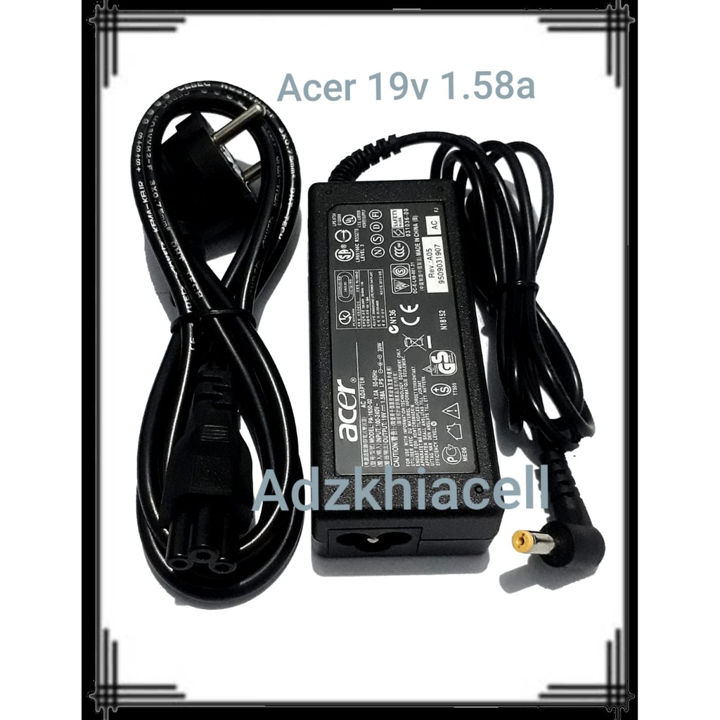 NEW - Charger laptop notebook Acer mini 19V 1.58A Acer Aspire One