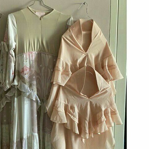 preloved gamis anak set khimar ys signature