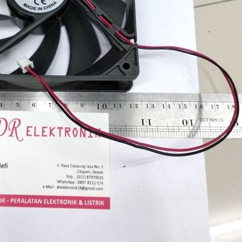 ♧ Cooling Fan Exhaust Fan Kipas Pendingin DC 24v 12x12 12 cm 24 volt DC ♬
