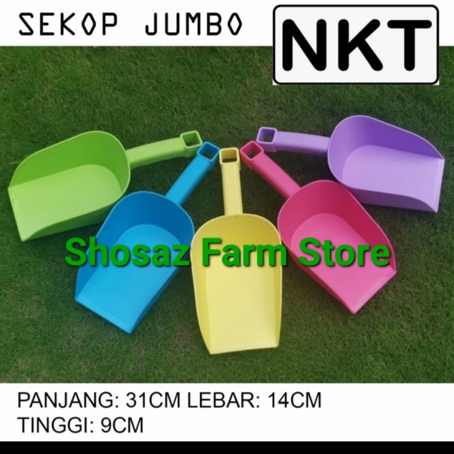 Sekop Jumbo / Sekop / Sekop Plastik / Sekop NKT