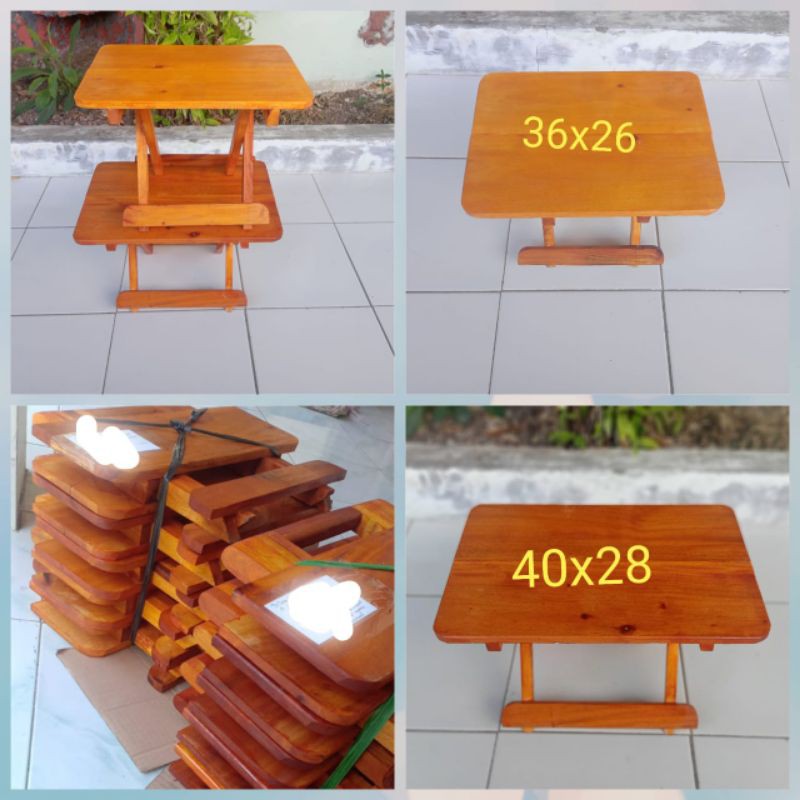 Meja Lipat serbaguna,meja belajar, meja ngopi, meja makan mini, meja ngaji, rehal