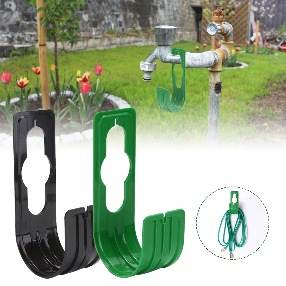 1Pc Multifunction Wall Hanging Faucet Irrigation Garden Hose Storage Hooks /Creative Space Saving Storage Holder Organizer