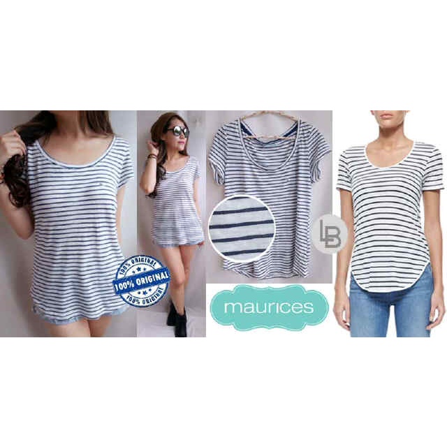 Maurices Strippy tee