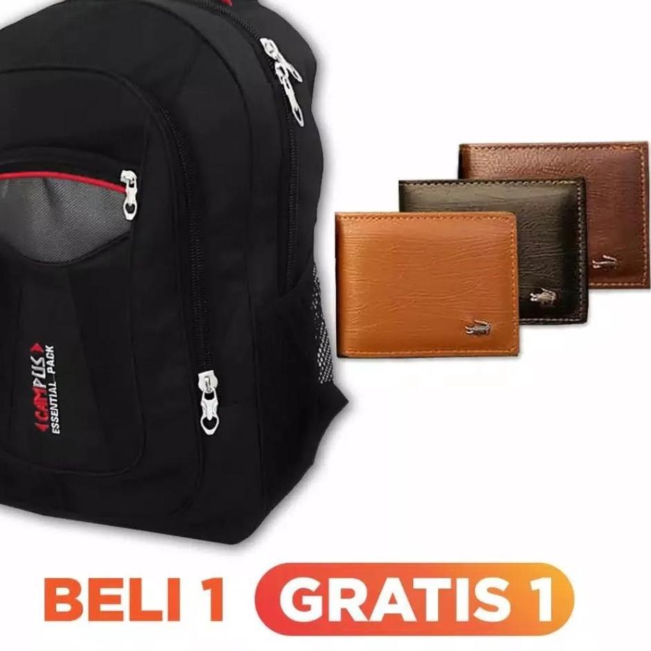 (BOOMING) RANSEL ORIGINAL POLO( HARGA GLOSIR)TAS DEWASA-TAS KANTOR-TAS PRIA-TAS MUDIK-TAS WANITA - T