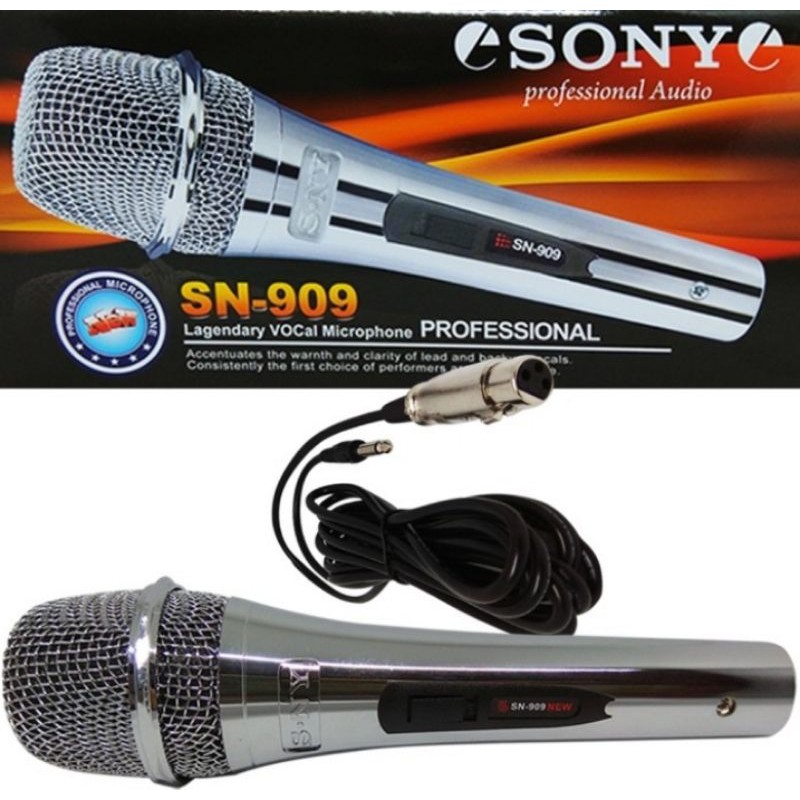 MICROPHONE MIC KABEL SONY SN 909 SN 900