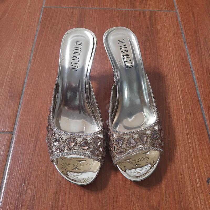 Preloved Sepatu Sandal Heels Pesta Peter Keiza