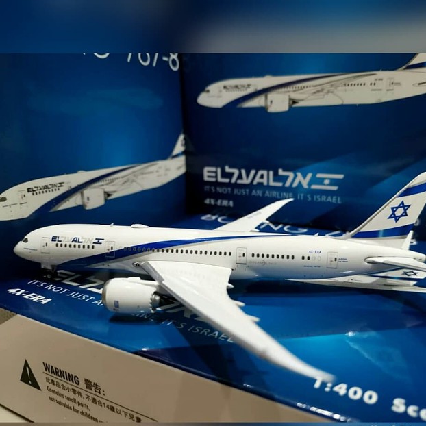 EL AL Boeing 787-8 Phoenix 1:400 USJ700