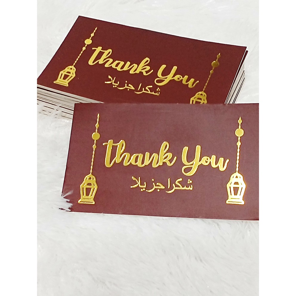 

Giftcard/Kartu Ucapan/Greetingcard/thank you Card Tebal