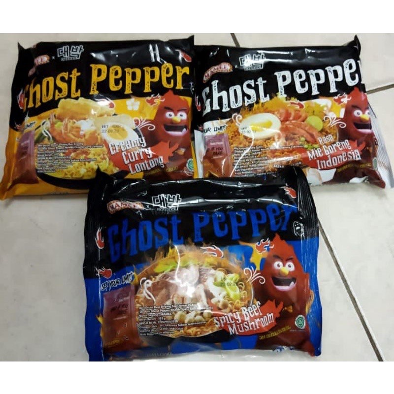 

Ghost Pepper X Mame Mie Instant 121 gr All Variant - Mie