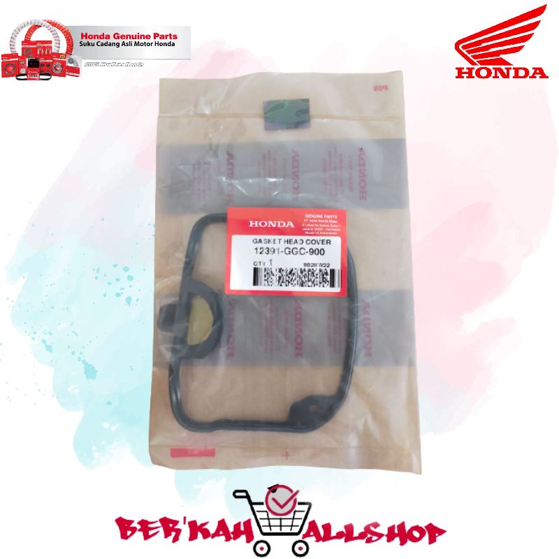 GASKET HEAD COVER BEAT,SCOOPY,SPACY,VARIO110. 12391GGC900.