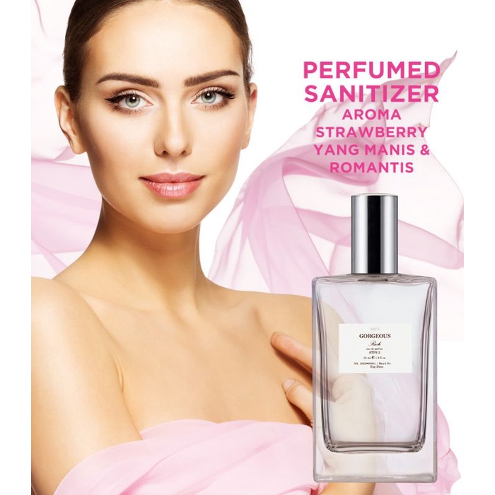 Parfum Sophie Gorgeous Edp eau de parfum aroma strawberry yang manis dan romantis 55 ml