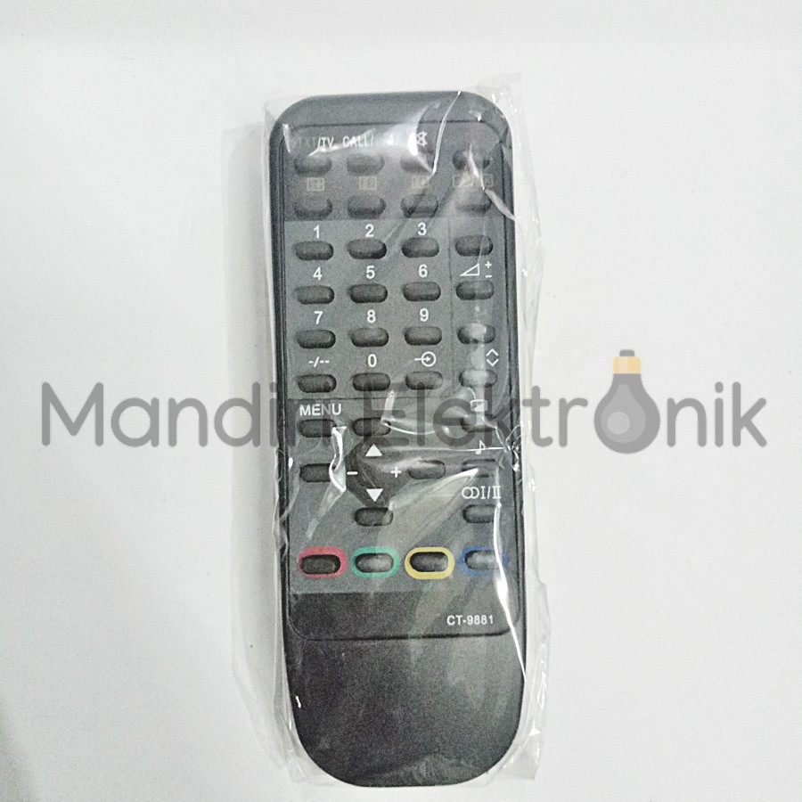 Remot TV Tabung Toshiba Bomba CT-9881