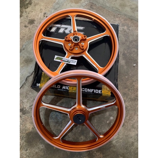 pelek velg ENKEI TRC 505 ORANGE PNP MXKING ✅17-1.60/1.60