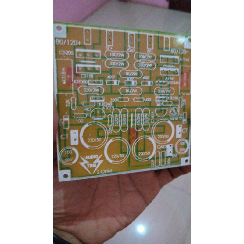 PCB TBM Low mid high