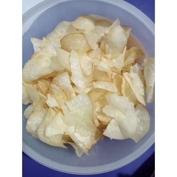 

keripik singkong renyah asin gurih