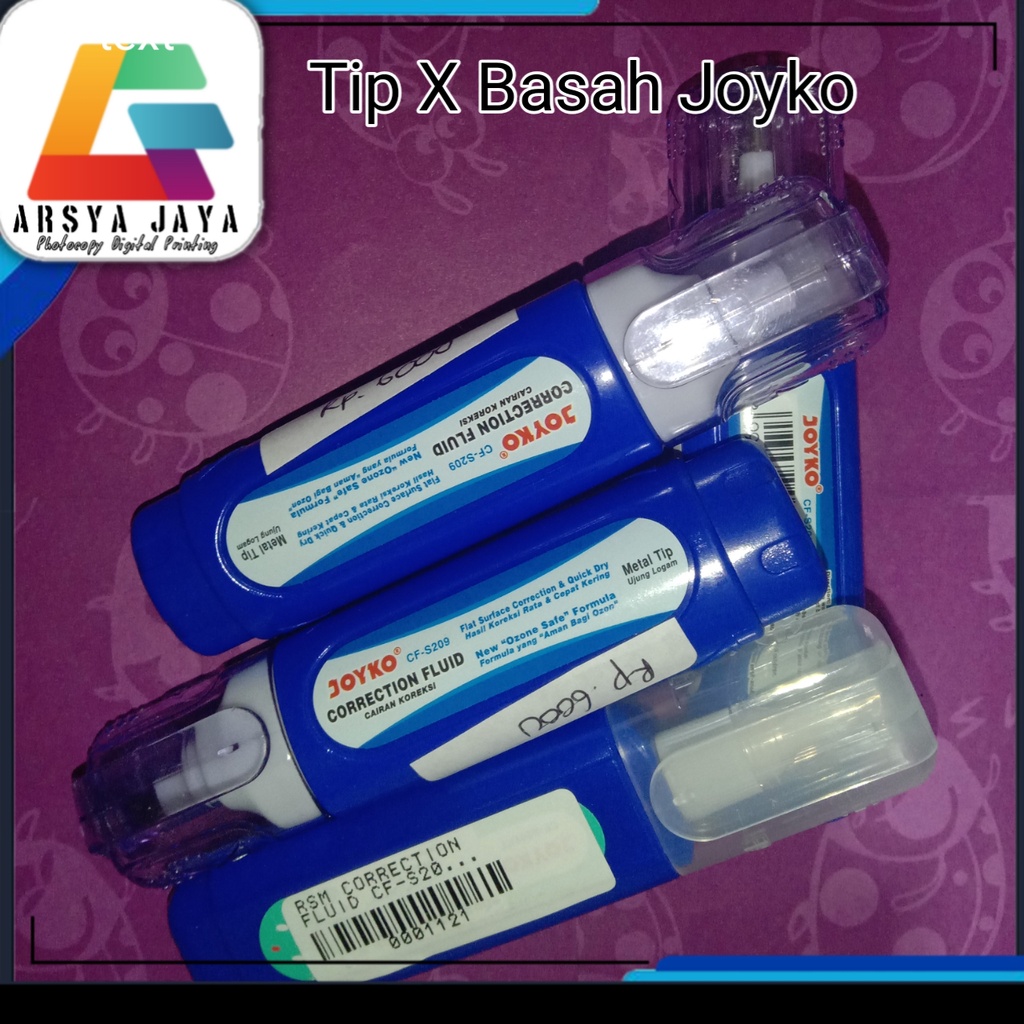 

Tip Ex Cair Joyko CF-S209A Correction Fluid Tipex CFS209A