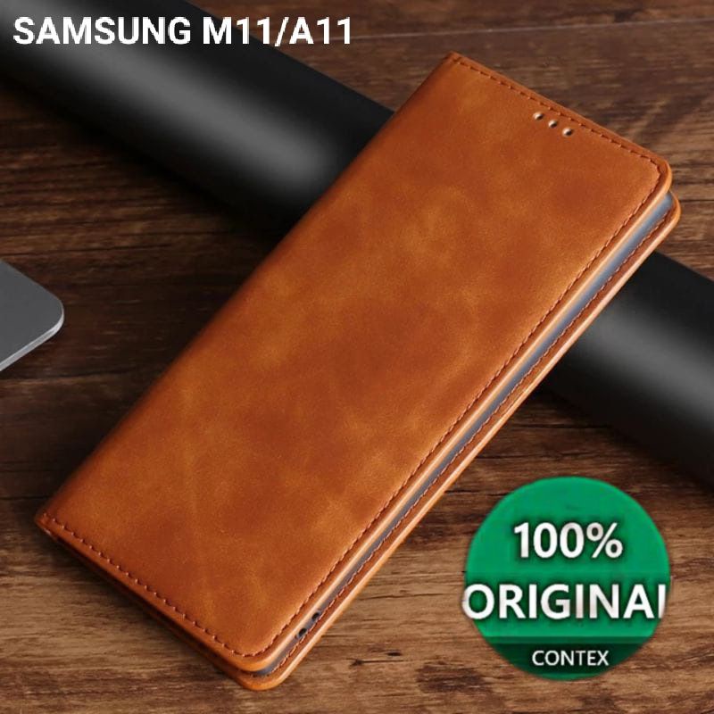 Case Samsung M11/A11 Flip cover sarung hp kulit