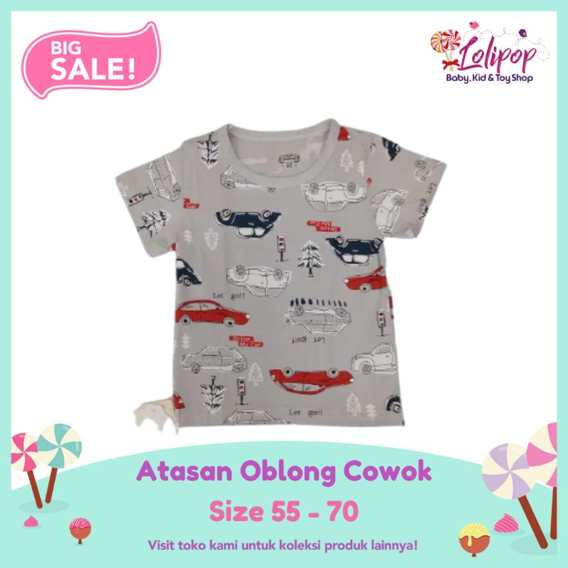 KAOS ANAK - ATASAN OBLONG COWOK