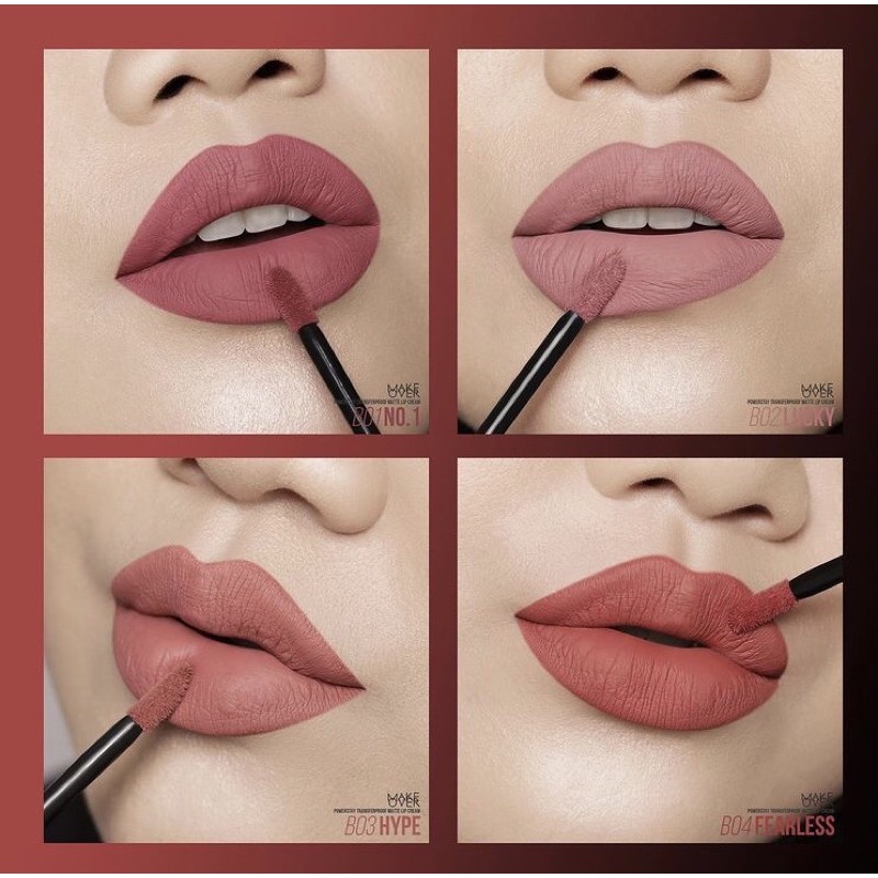 Make Over PowerStay Transferproof Matte Lip Cream