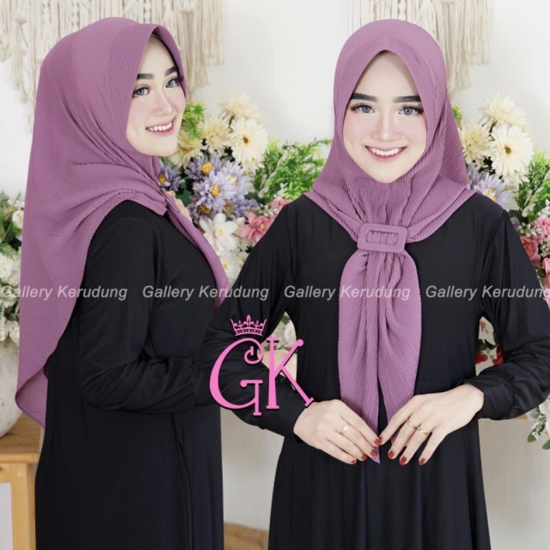 BERGO INSTAN GESPER PLISKET/BERGO INSTAN/BERGO PLISKET/HIJAB TERBARU