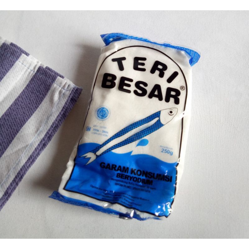 

Garam Teri Besar 250 gr