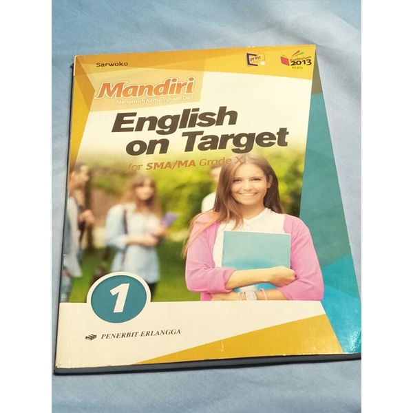 

PRELOVED BUKU MANDIRI ENGLISH ON TARGET SMA KELAS 10