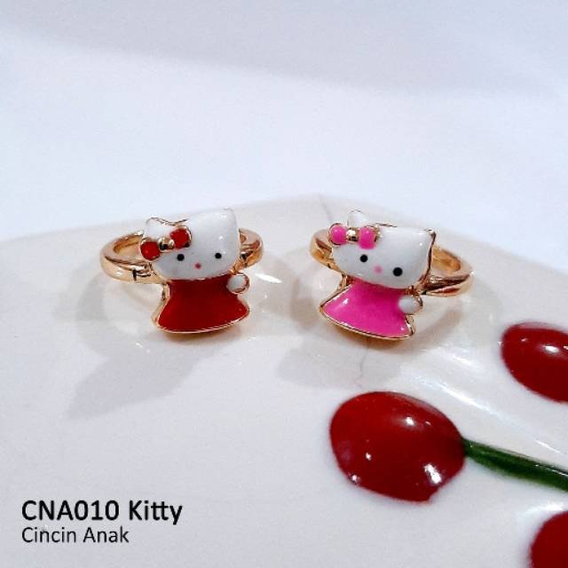 Cincin anak hello kitty cat