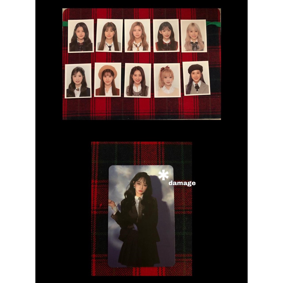 IZONE one reeler AR Photocard Scene 2 Chaewon Secret Diary ID Photo Chaeyeon Eunbi Wonyoung Yujin Hy