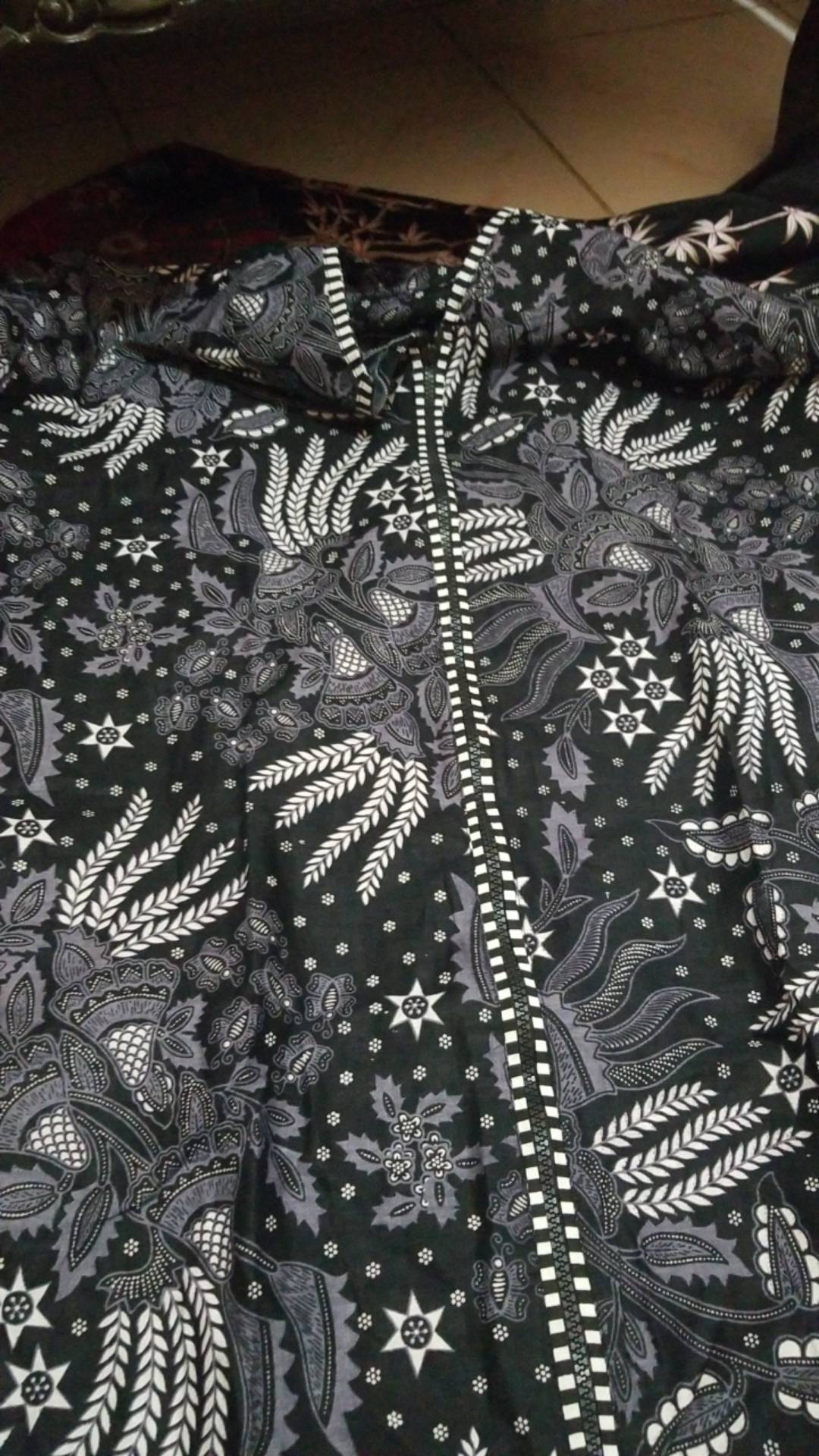 Batik Tunik Wanita M L Xl Xxl Jumbo R3sliting Depan Busui