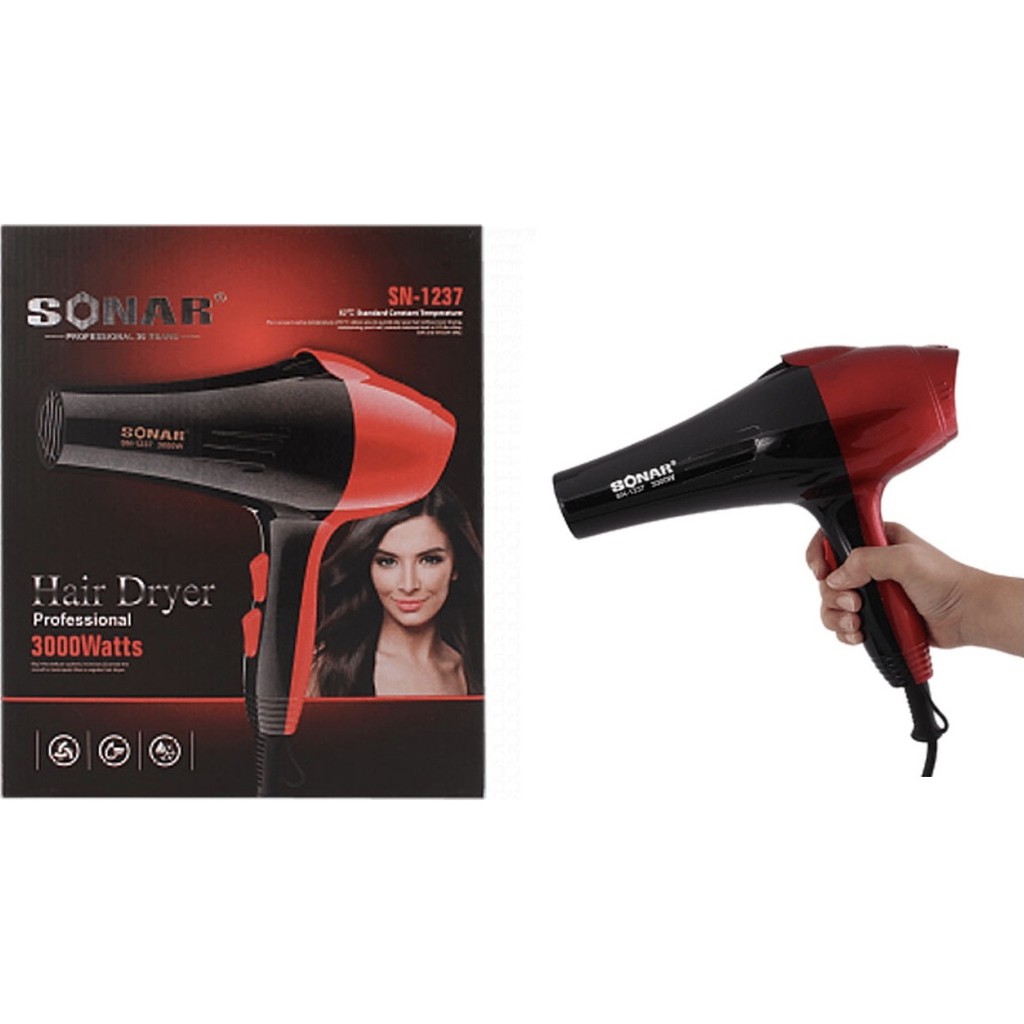 ORIGINAL SONAR SN-1237 HAIRDRYER ANGIN SUPER KENCANG