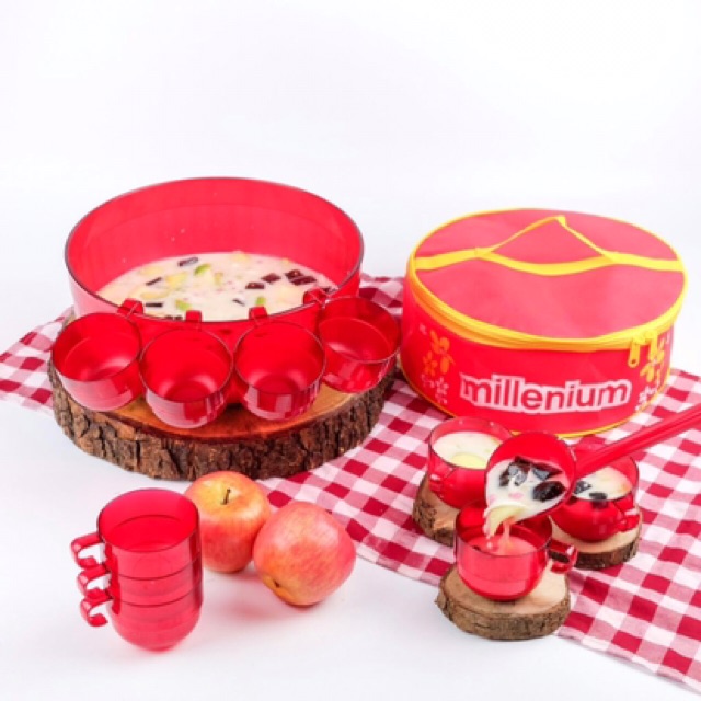 MILLENIUM COCKTAIL SET / Mangkuk Gelas Cangkir Es Sop Buah