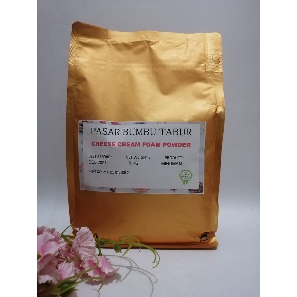 

BUBUK CHEESE CREAM FOAM POWDER 1 KG