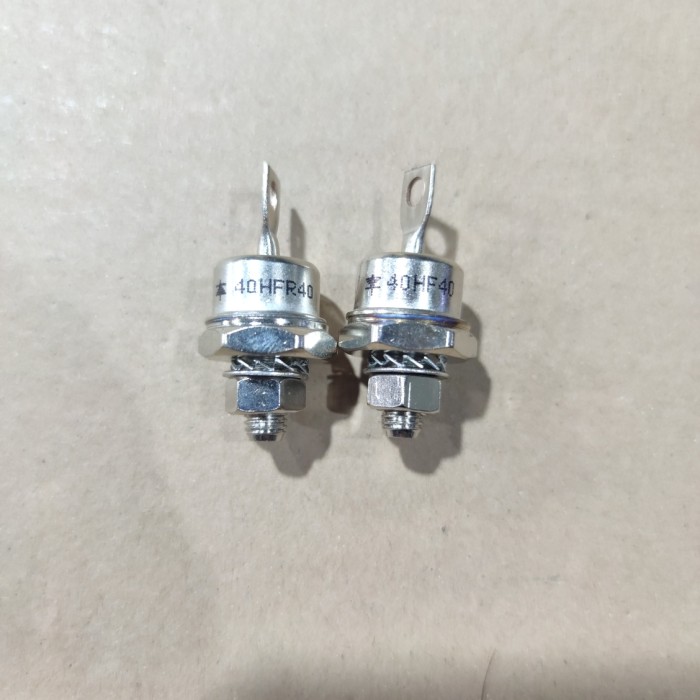 Sepasang diode Dioda Baut 40HF40 dan 40HFR40 / dioda baut 40a