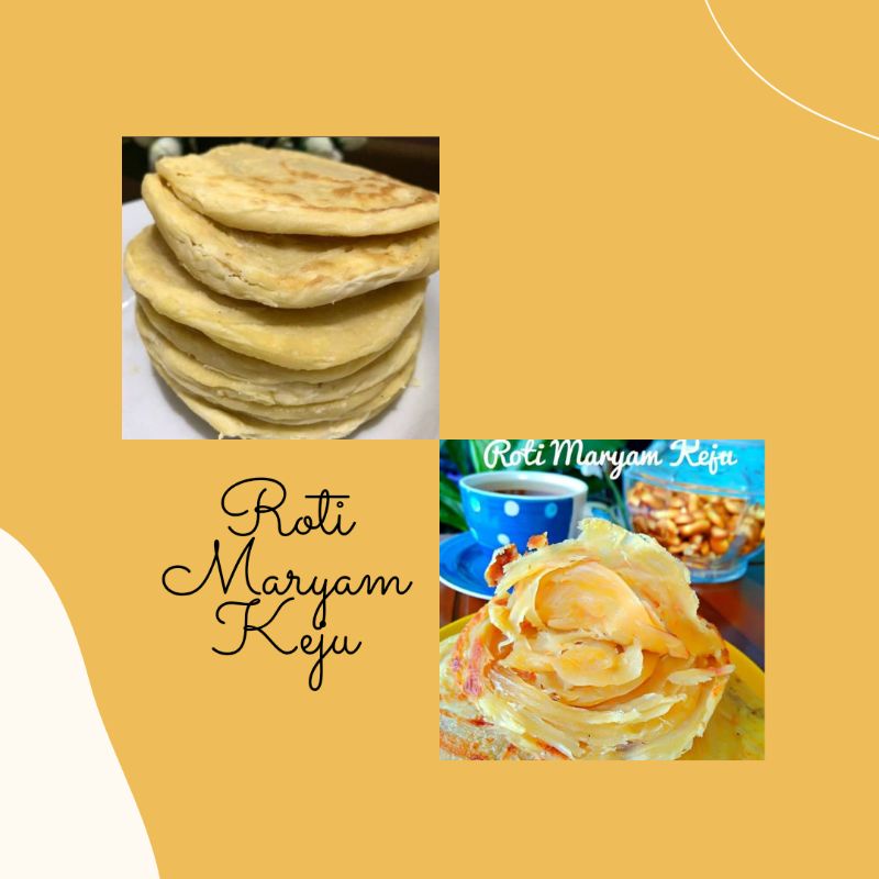 

Roti Maryam Frozen Keju Isi 5pcs By CantikaSnack