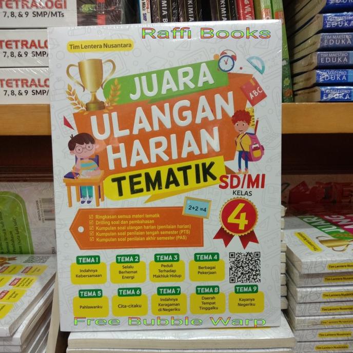 

Buku Soal/Juara Ulangan Harian Tematik Kelas 4 SD/Mi Star Seller Termurah