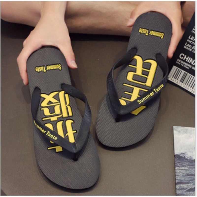 SANDAL JEPIT PRIA MOTIF SM TASTE CHINA